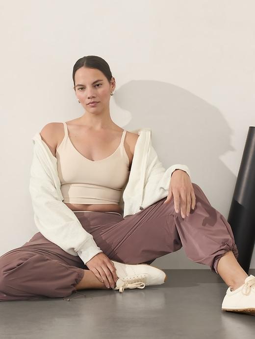 Elation V-Neck Longline Sports Bra A-C Product Image