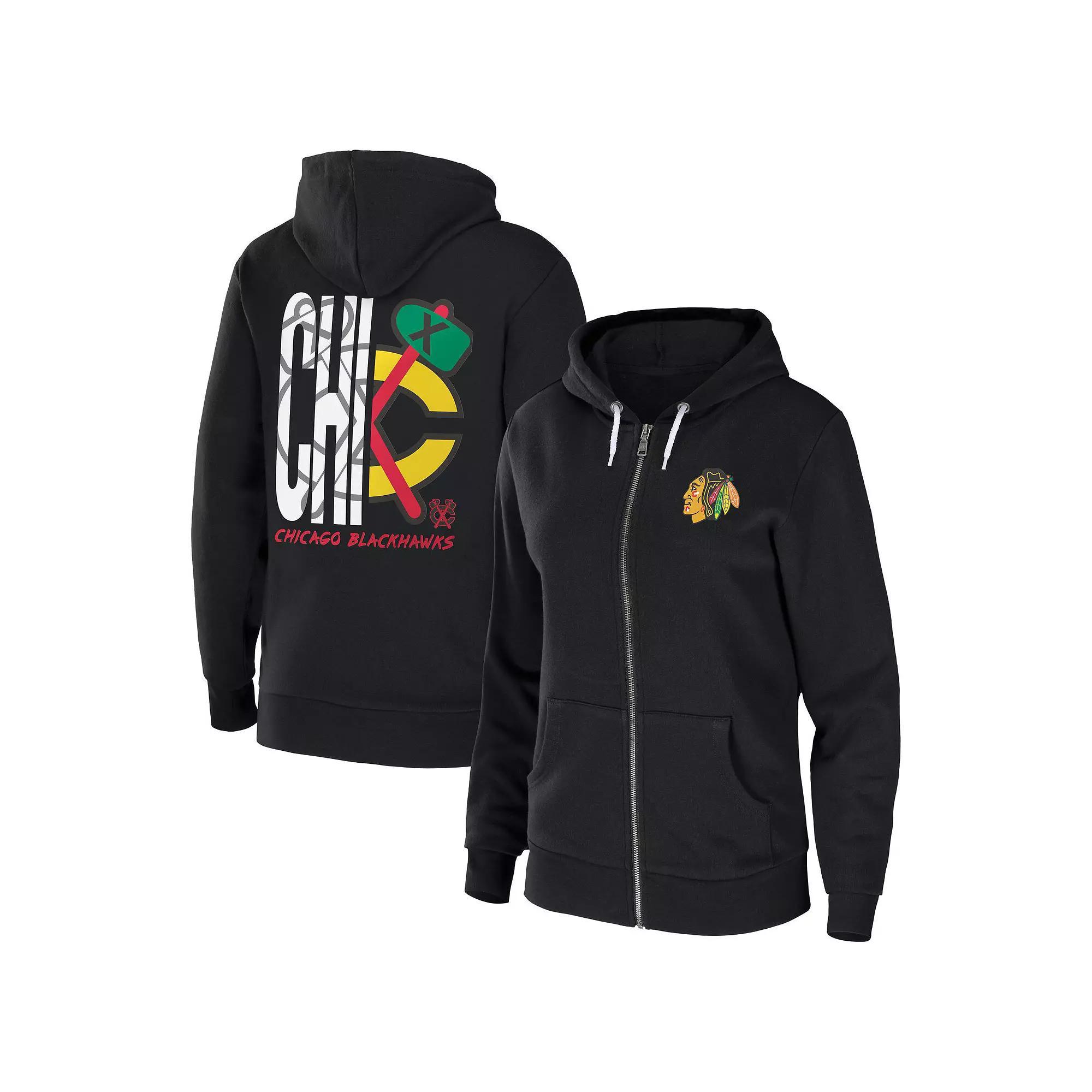 Womens WEAR by Erin Andrews Buffalo Sabres Sponge Fleece Full-Zip Hoodie Product Image