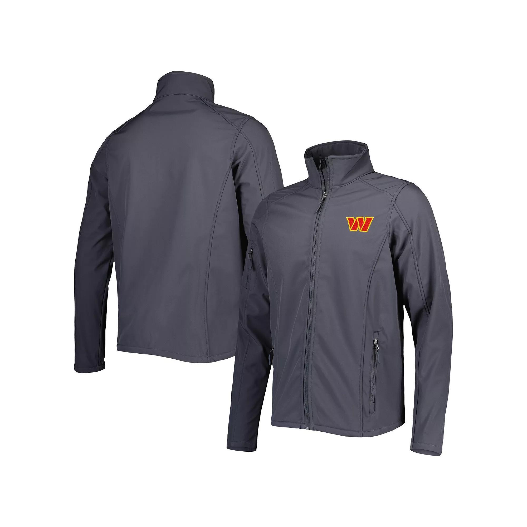 Men's Dunbrooke Charcoal Washington Commanders Sonoma Softshell Full-Zip Jacket, Size: 5XL, Wft Charco Product Image