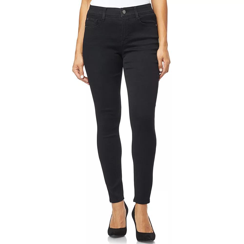 Women's Angels Forever Young 360 Sculpt Skinny Jeans, Size: 8, Black Product Image