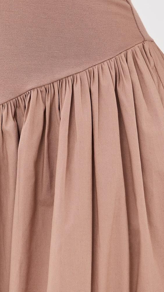 LE BOP Colette Mixed Fabric Off Shoulder Dress | Shopbop Product Image
