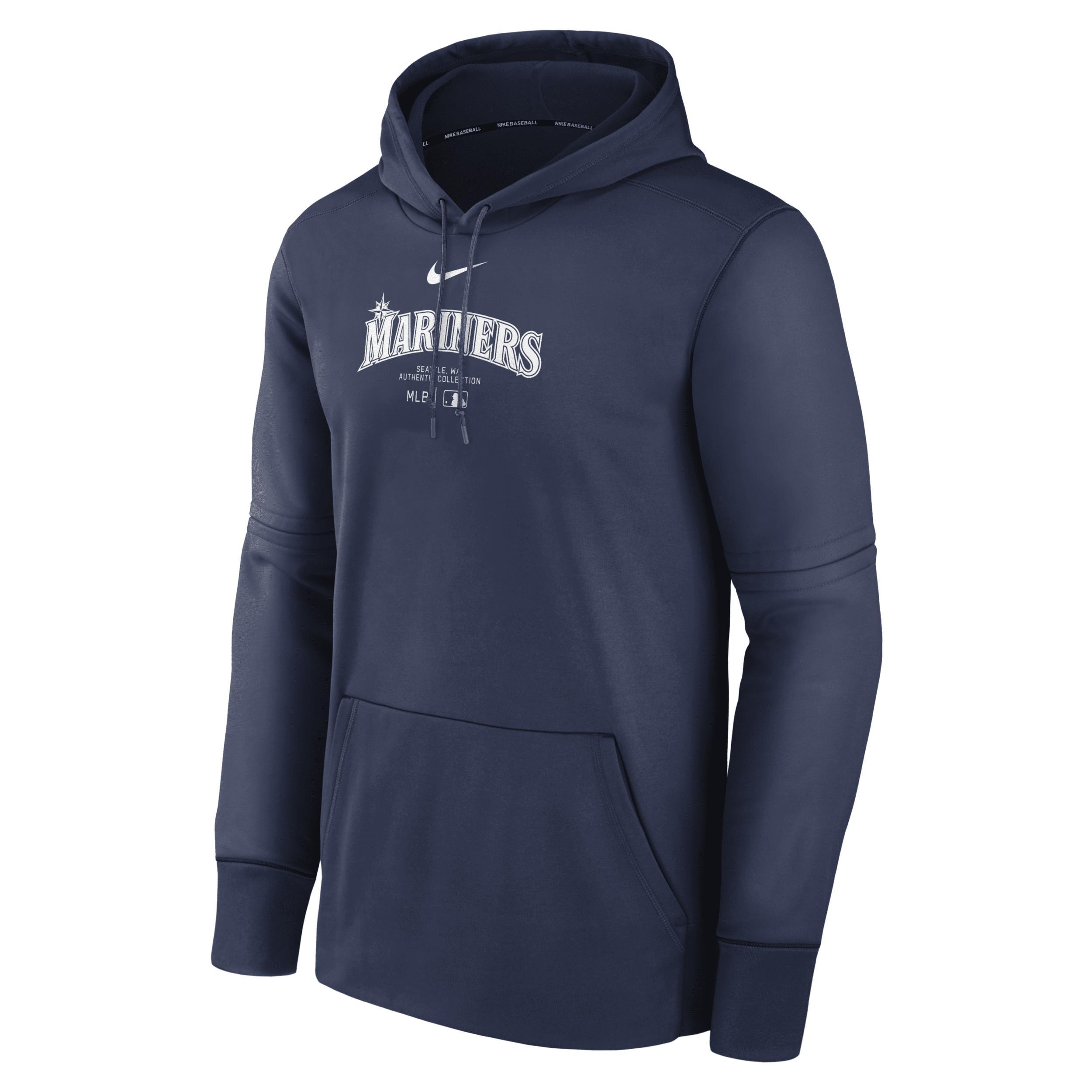 Baltimore Orioles Authentic Collection City Connect Men's Nike Therma MLB Pullover Hoodie Product Image