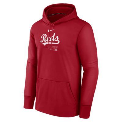 Cincinnati Reds Authentic Collection City Connect Men's Nike Therma MLB Pullover Hoodie Product Image
