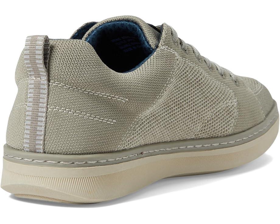 Ponte Knit Moc Toe Sneakers Hybrid Oxford Casual Lightweight Athletic Style Lace Up Product Image