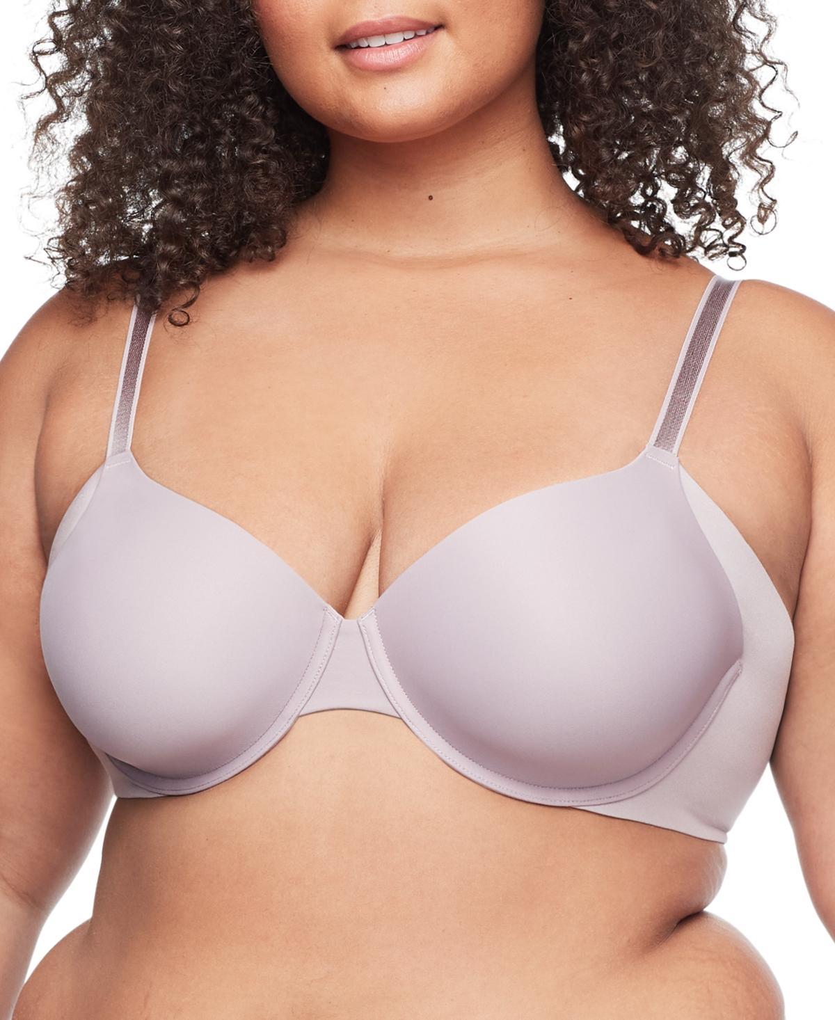 Warners No Side Effects® Seamless Underarm-Smoothing Comfort Underwire Lightly Lined T-Shirt Bra RA3061A, Women's, Size: 42 C, Blush Petals Product Image