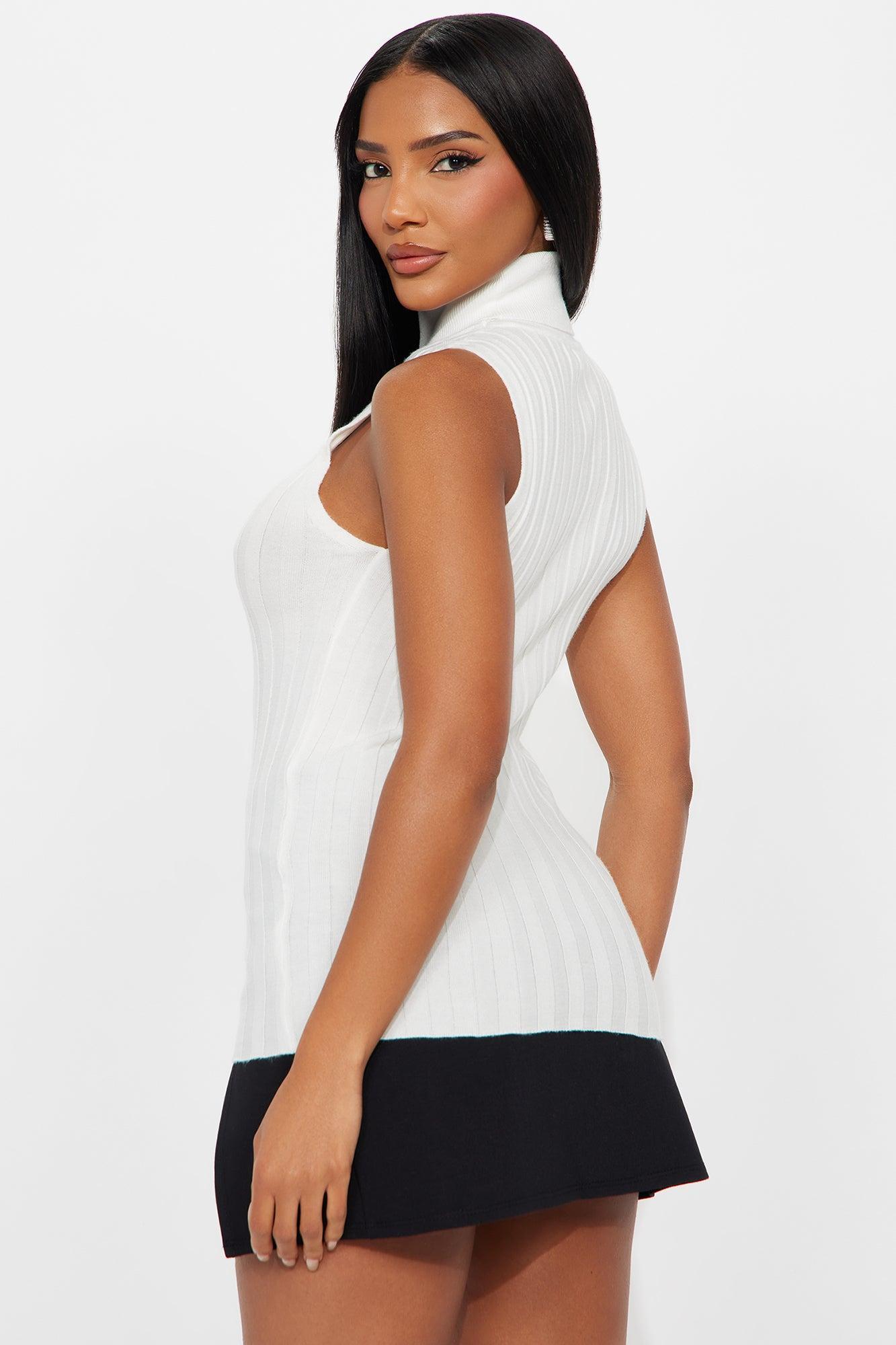 Your Best Friend Pullover Sweater Top - Off White Product Image