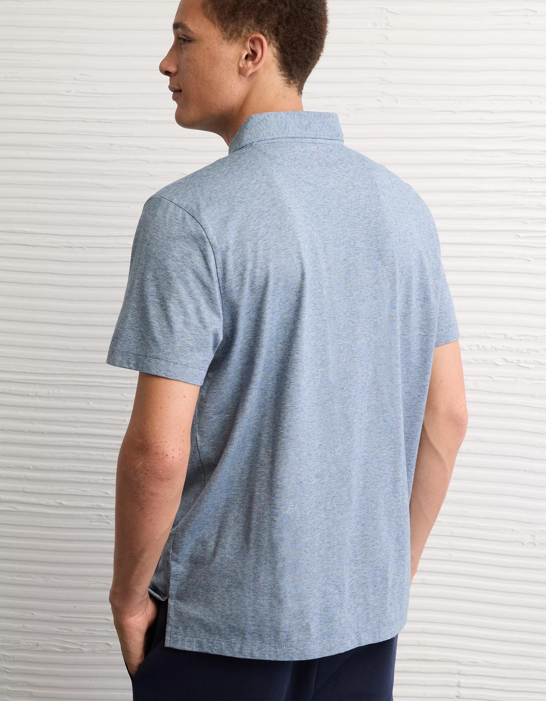 AE 24/7 Club Logo Polo Shirt Product Image