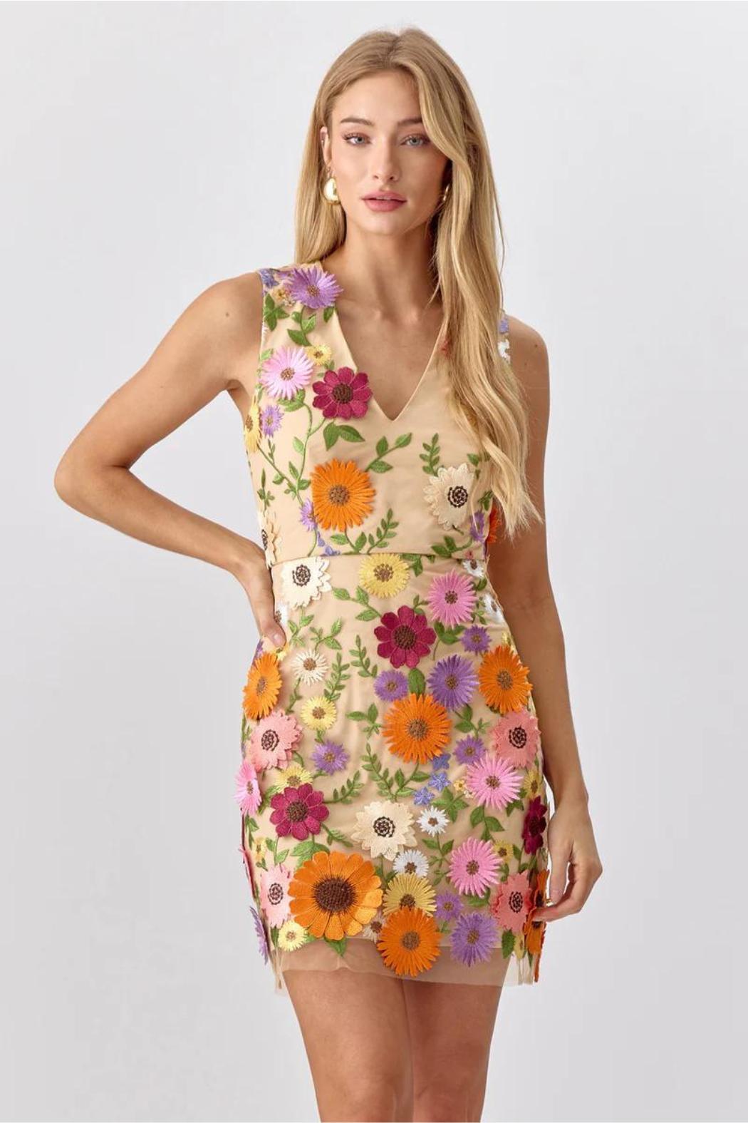 "Justine" Floral Dress Product Image