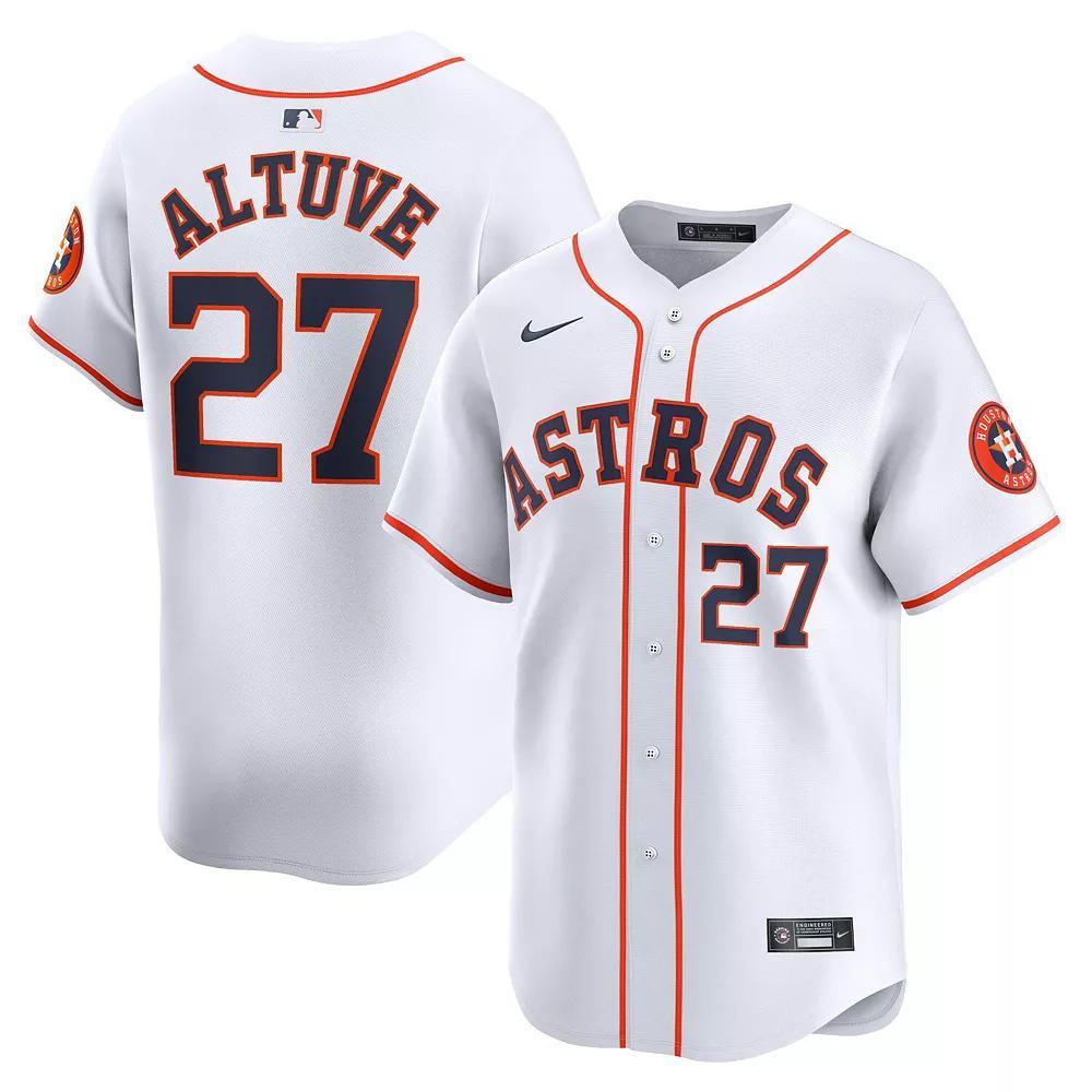Men's Nike Jose Altuve White Houston Astros Home Limited Player Jersey, Size: XL Product Image