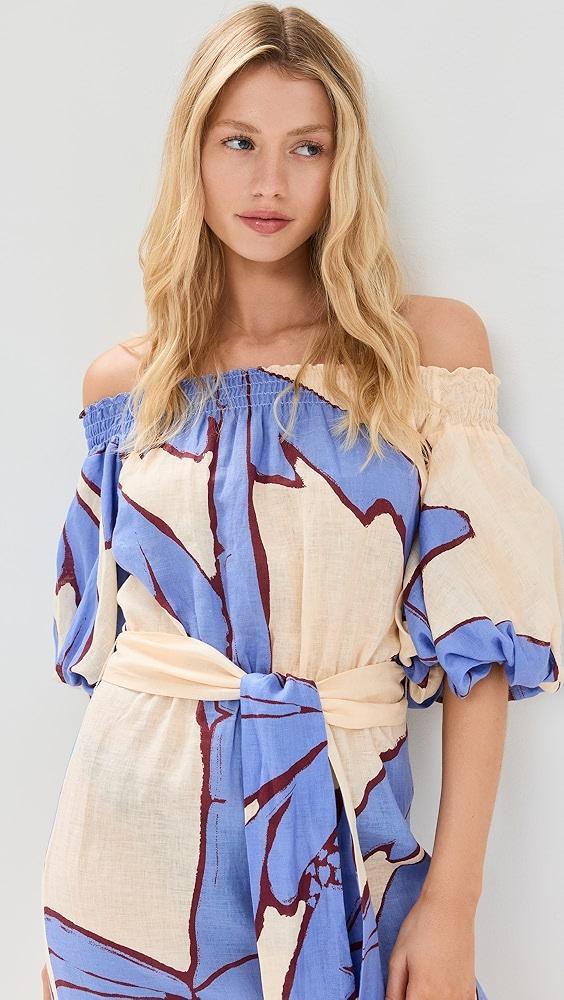 Johanna Ortiz Harbor Hues Ankle Dress | Shopbop Product Image