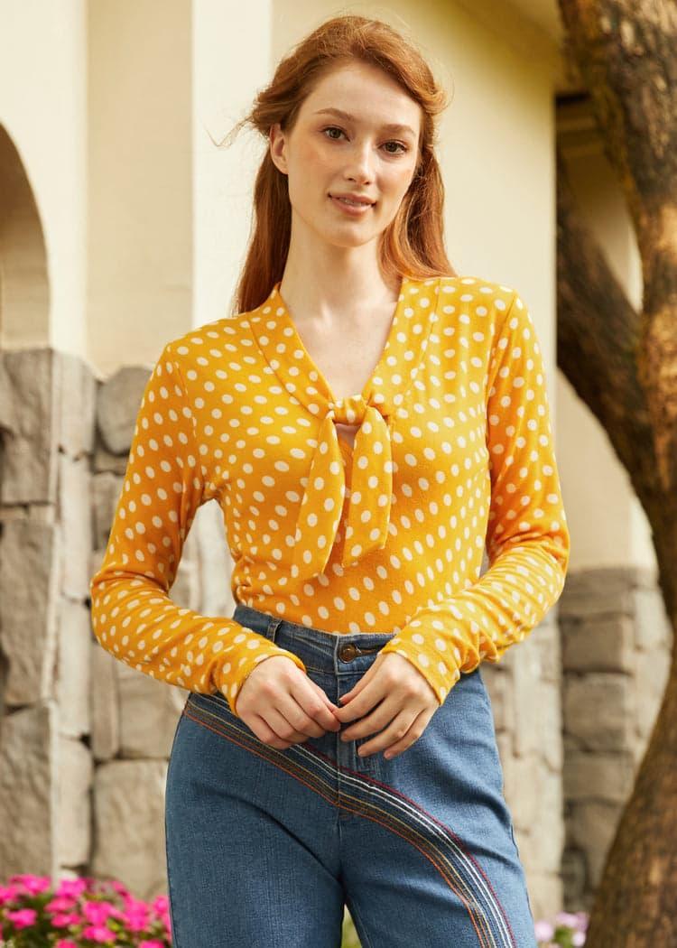 In the Limelight Long Sleeve Top Product Image