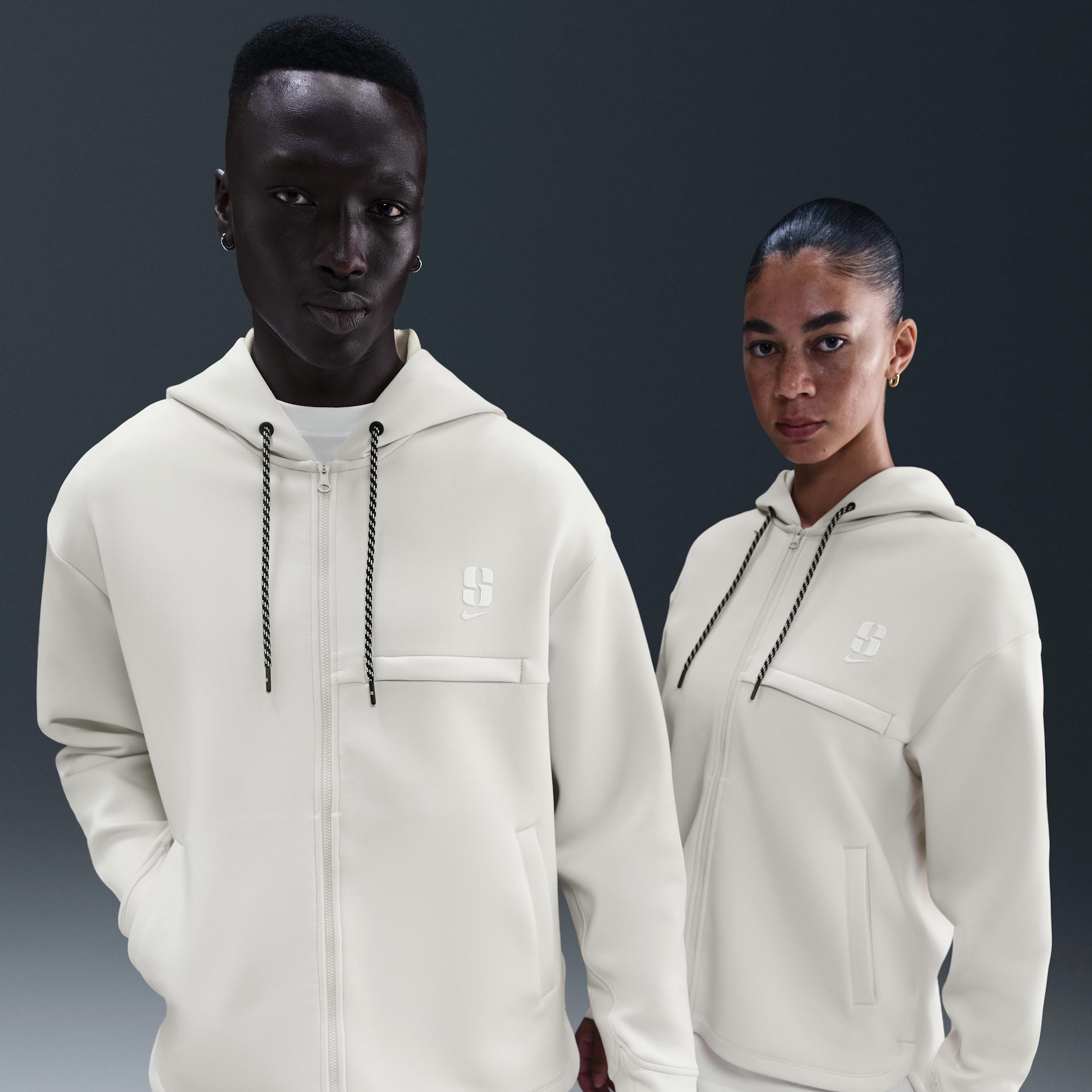 Nike Women's Sabrina Dri-FIT Loose Full-Zip Basketball Hoodie Product Image