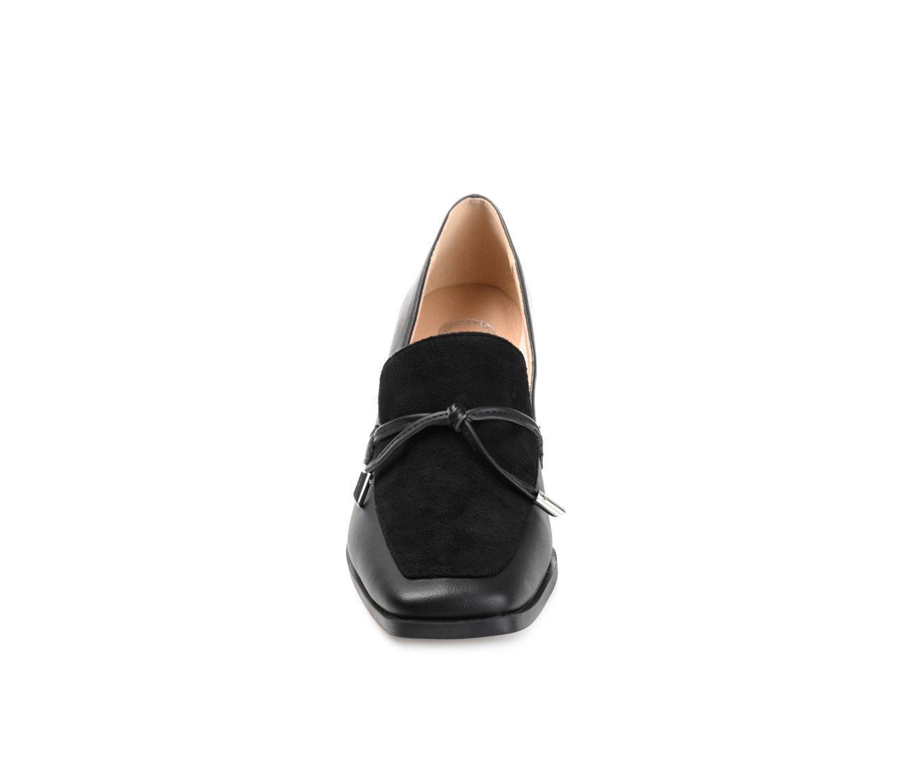 Women's Journee Collection Crawford Heeled Loafers Product Image