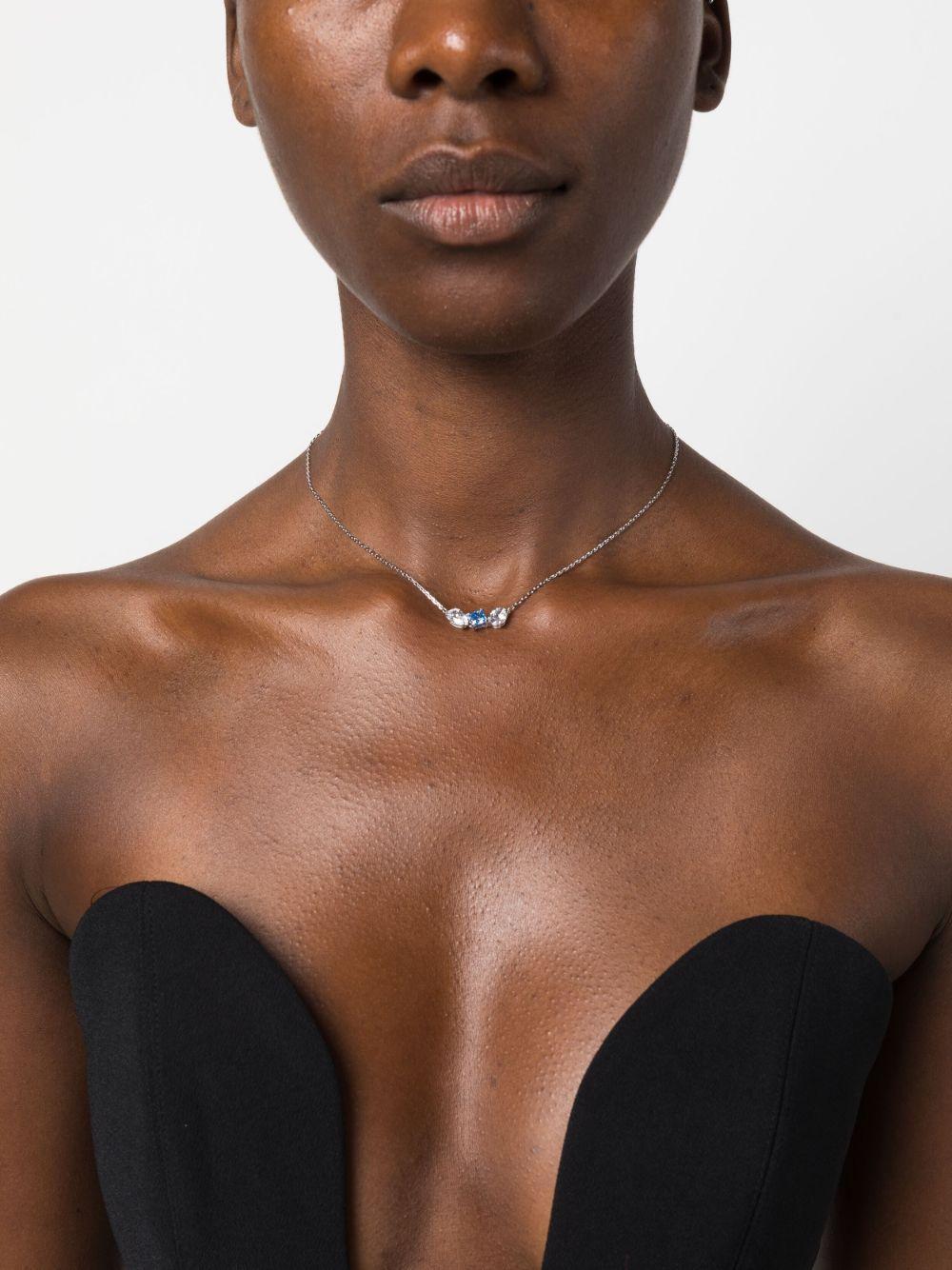 Mesmera crystal-pendant necklace Product Image