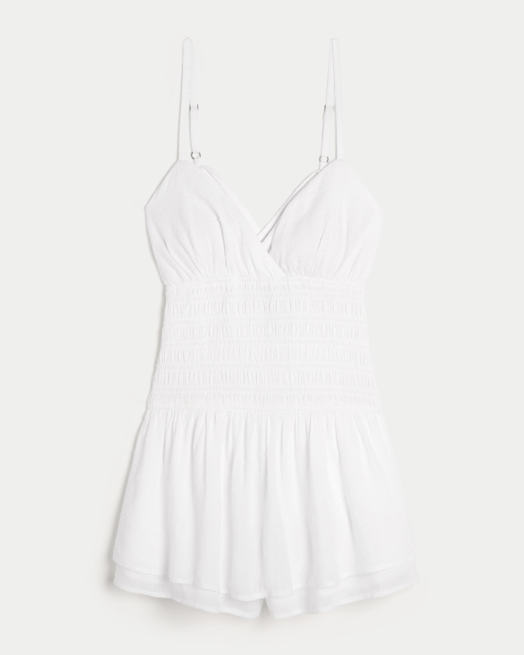 Channeled Drop-Waist Romper Product Image
