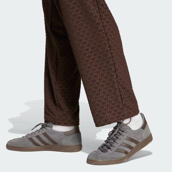 adidas Monogram Track Pants Dark Brown M Mens Product Image