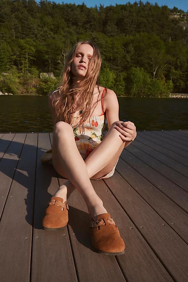 Birkenstock Womens Boston Braid Buckle Clogs Product Image