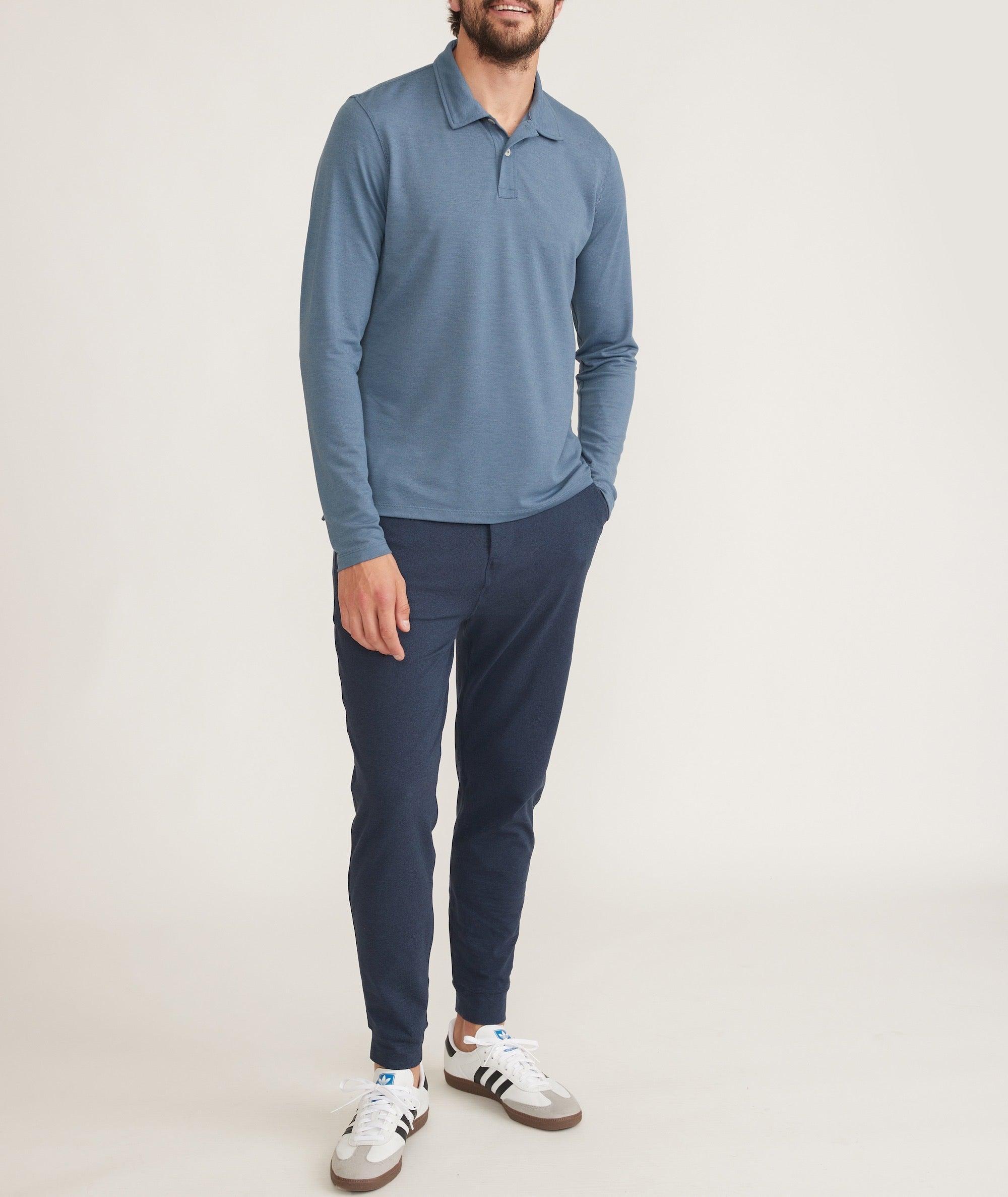 Long Sleeve Air Polo Product Image
