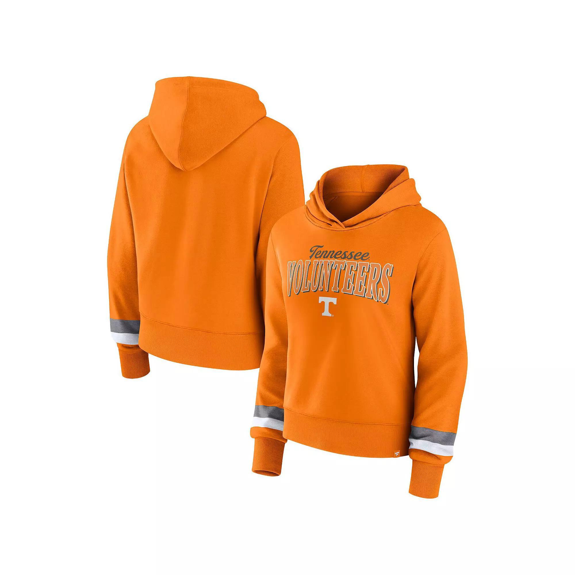 Women's Fanatics  Tennessee Orange Tennessee Volunteers Badge Bridge Pullover Hoodie, Size: Large Product Image