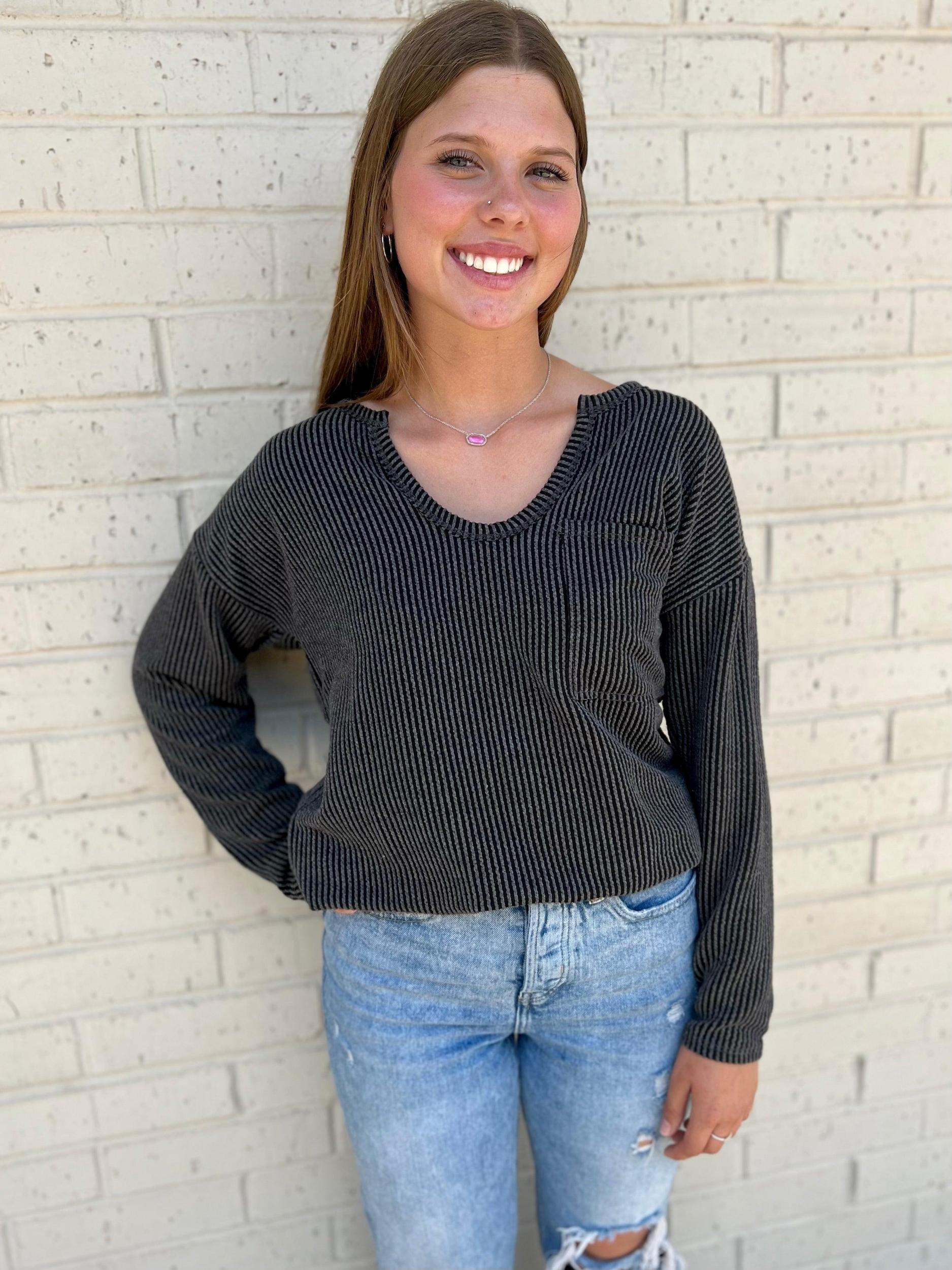 Coffee Black Sweater Product Image