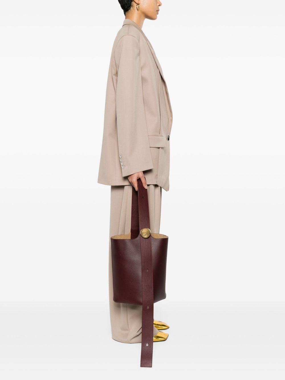 Pebble leather bucket bag Product Image