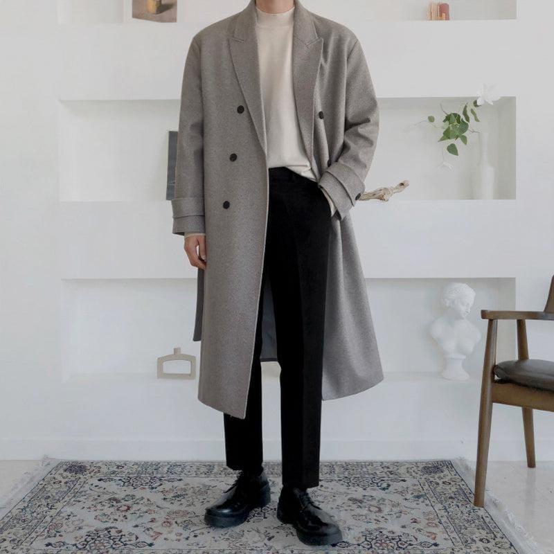 RT No. 3403 BELT WOOLEN COAT JK Product Image