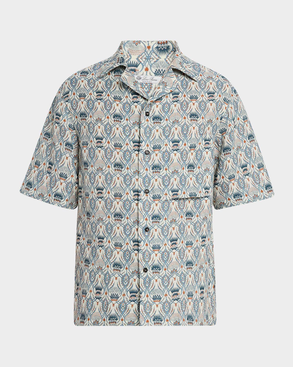 Men's Federico Linen Camp Shirt Product Image