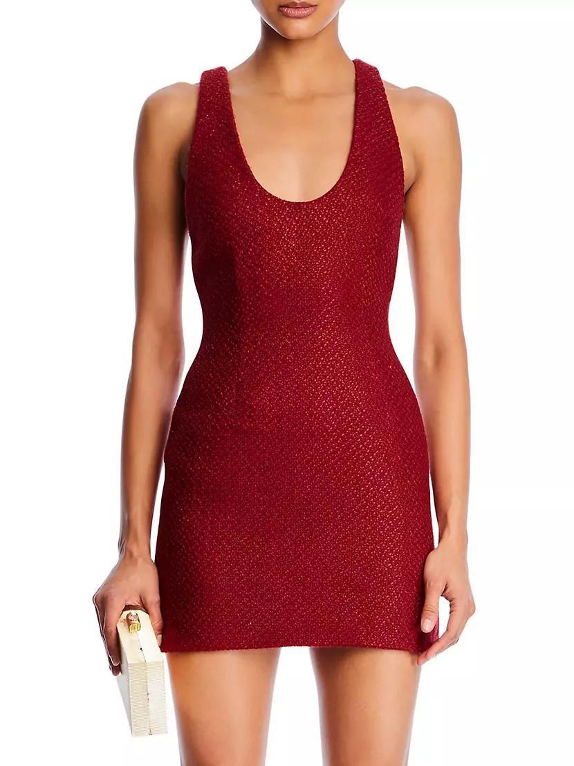 Harlowe Boucle Mini Dress Product Image