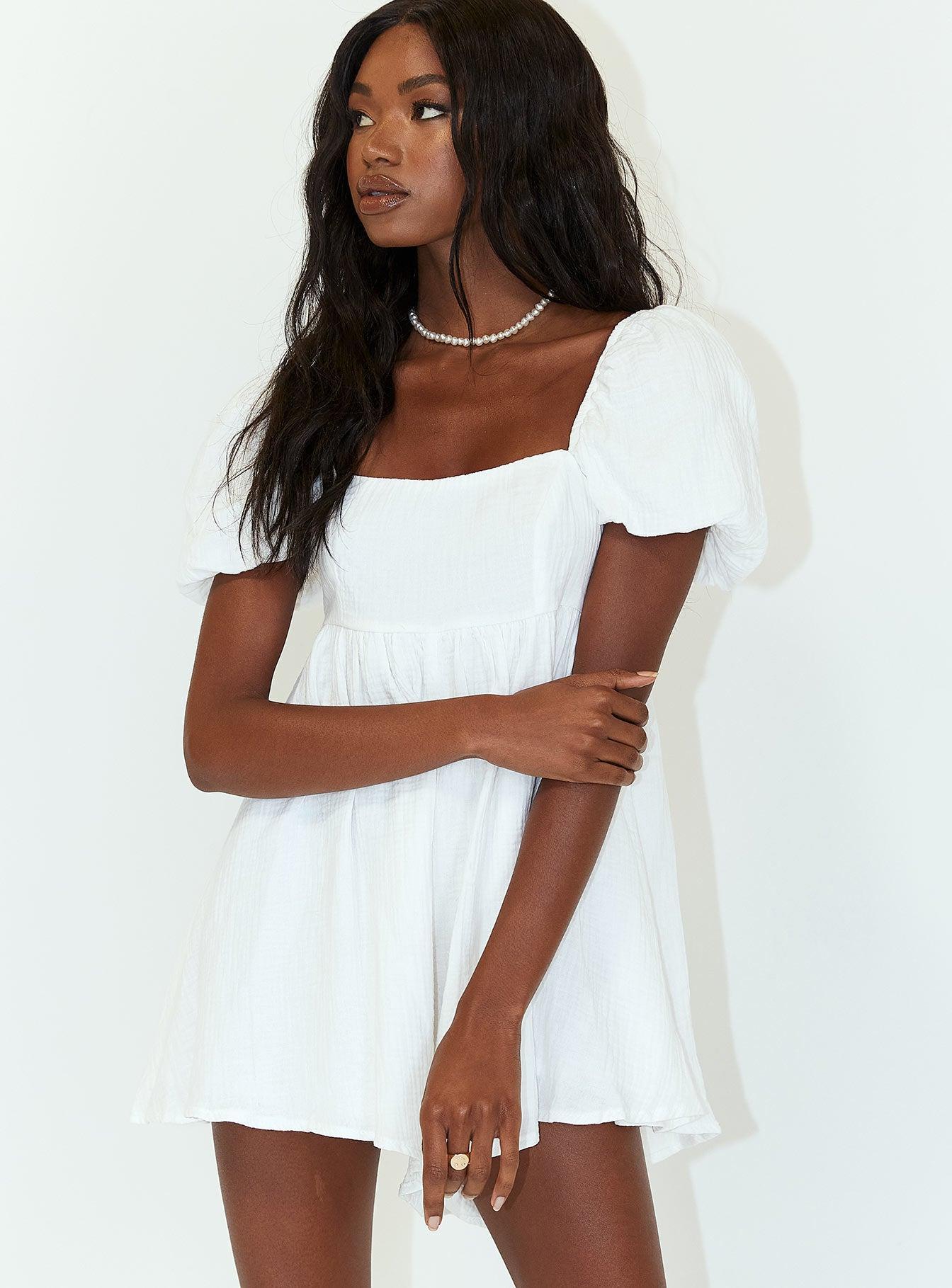 Lorna Romper White Product Image
