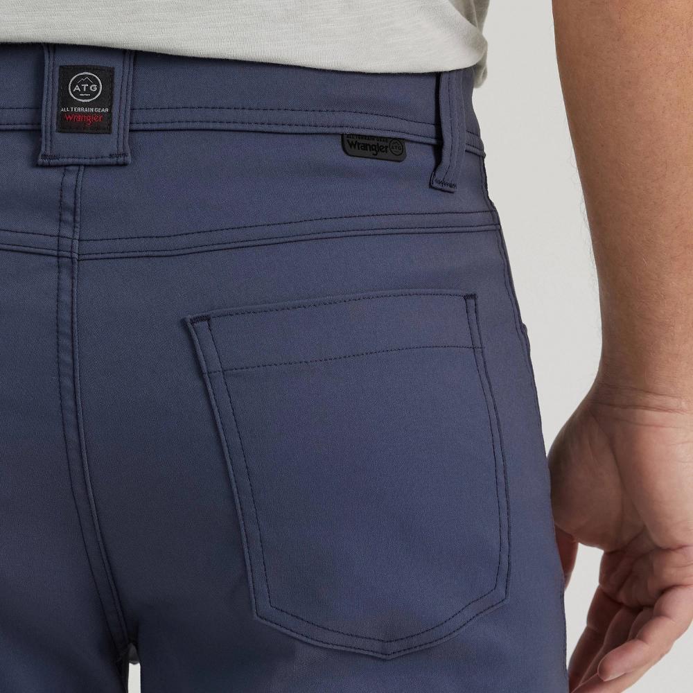Wrangler Men's ATG Synthetic Straight Utility Pants - Blue Nights 30x30: Midweight, Stretch, Zippered Pocket Product Image