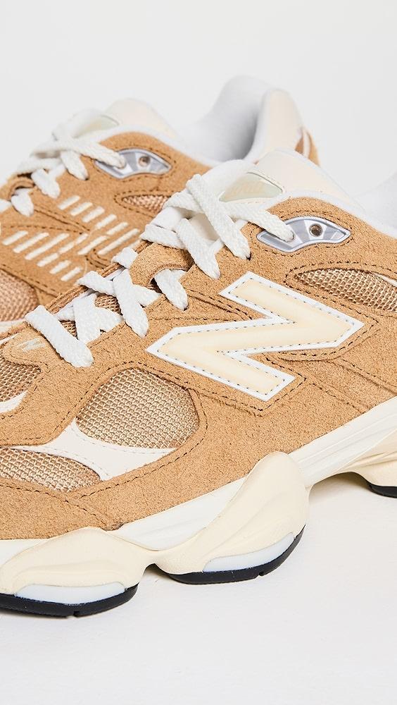 New Balance 9060 Unisex Sneakers Beige/Beige M 12 Product Image
