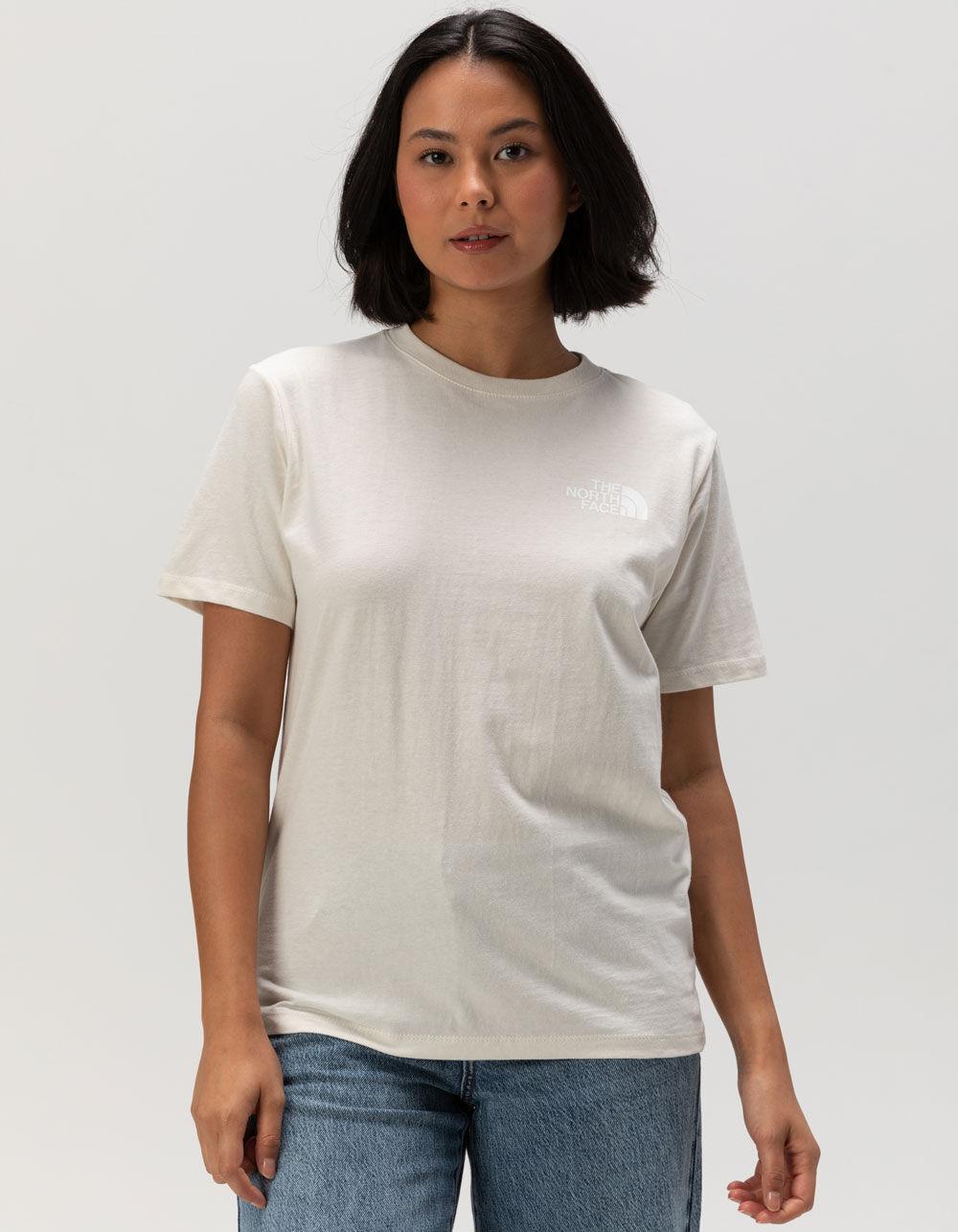 THE NORTH FACE Womens NSE Box Tee - OFF WHITE Product Image