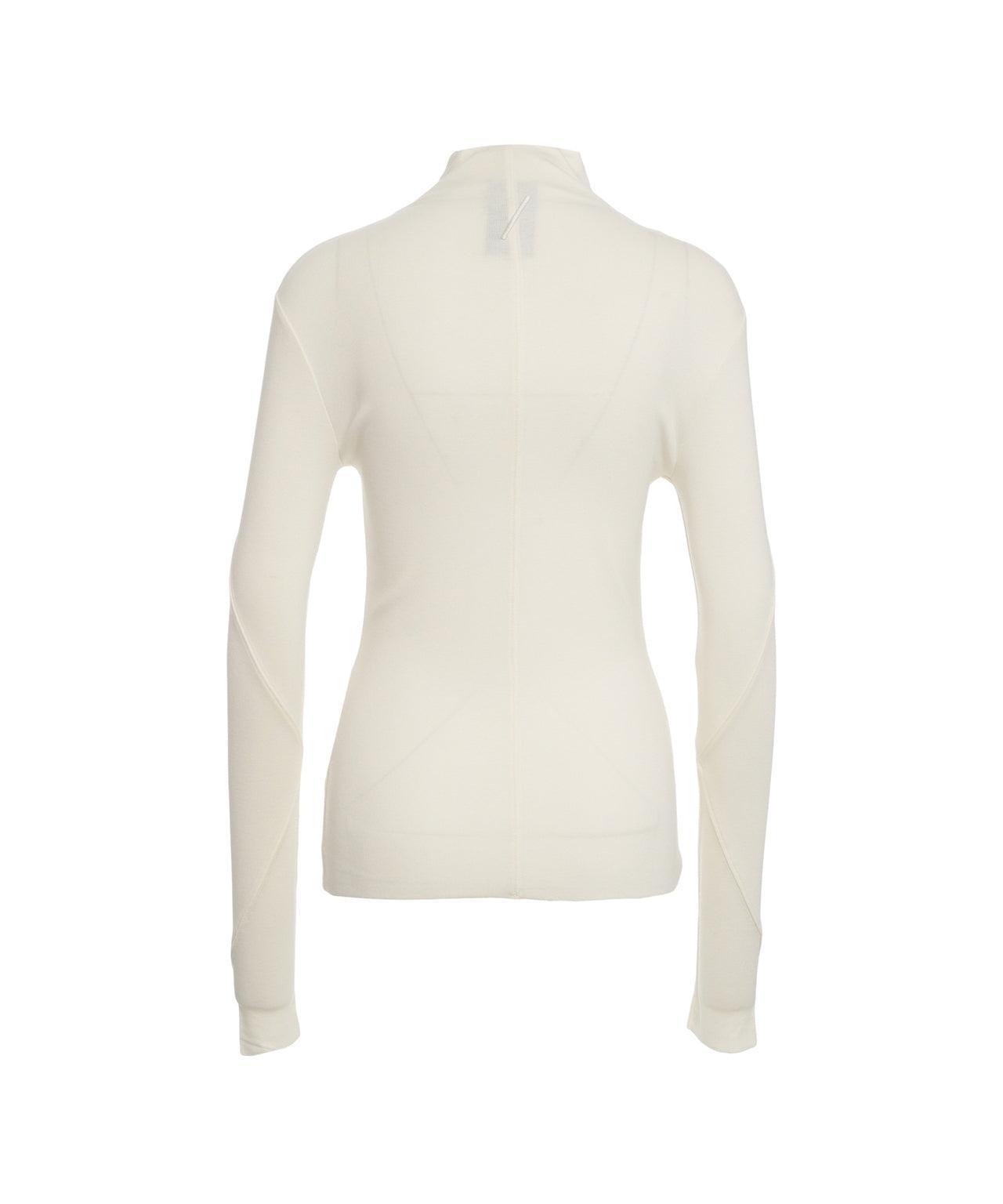 Roll-neck knit sweater Product Image