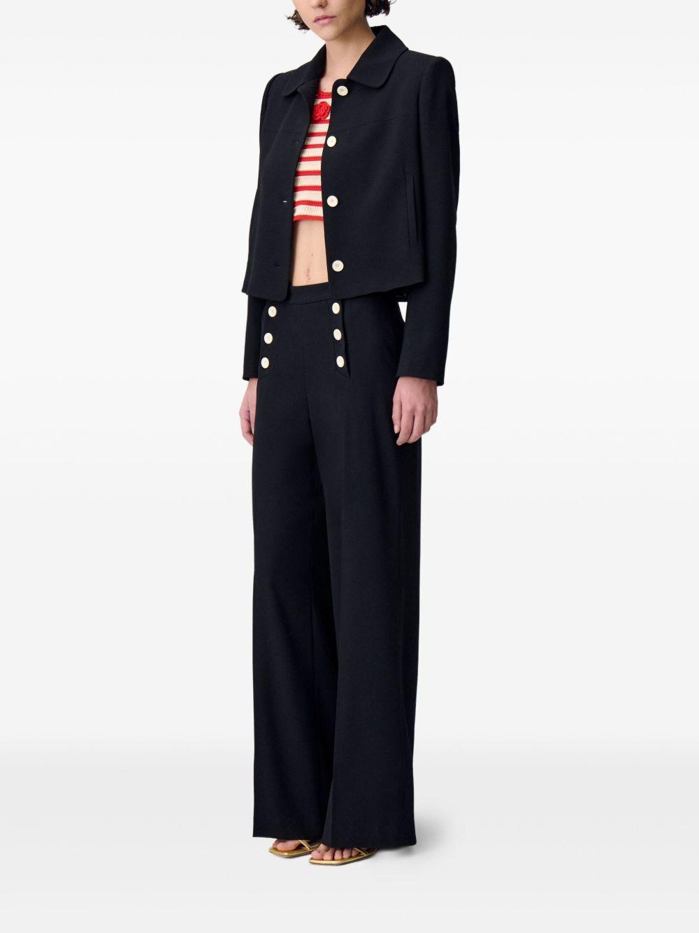 contrasting-buttons jacket Product Image