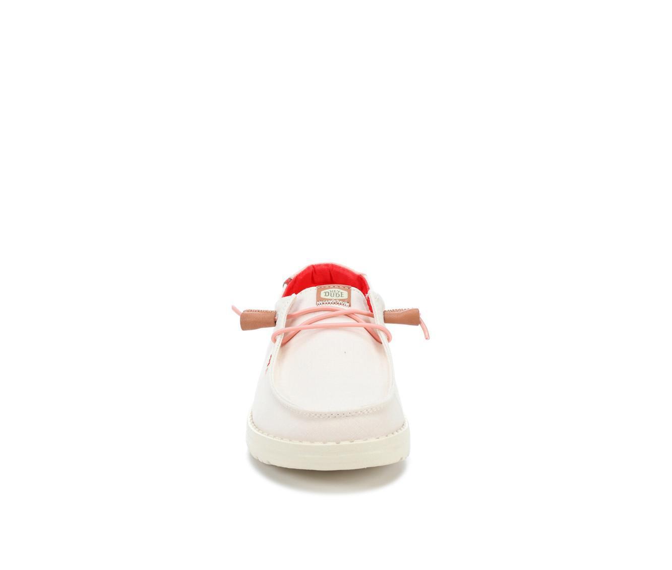 Women's HEYDUDE Wendy Chambray Boho Casual Shoes Product Image
