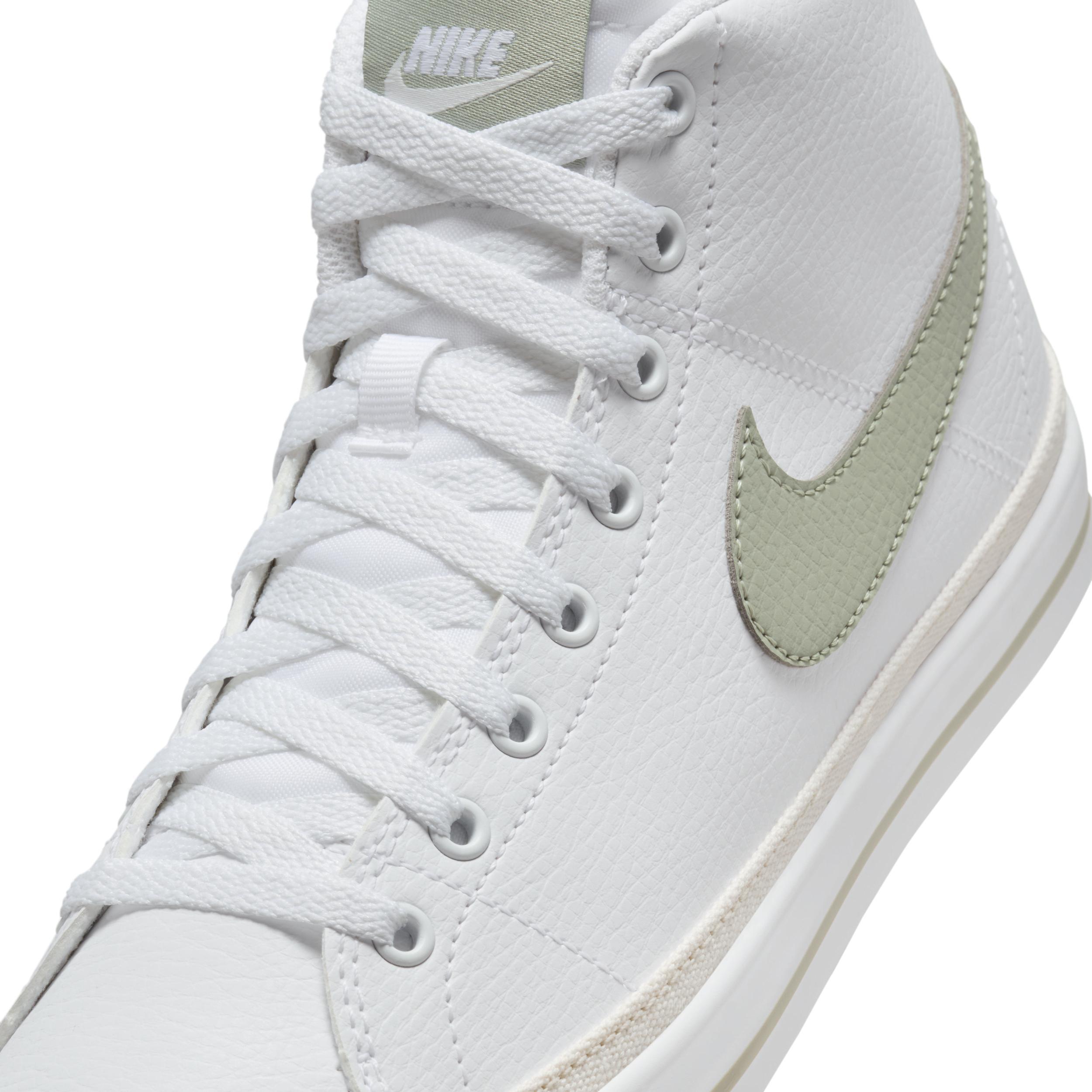 Nike Court Legacy Mid Next Nature Womens Shoes Green Horizon-Phantom Product Image