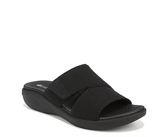LifeStride Carefree Women's Slide Sandals, Size: 7.5 Wide, Blue Product Image
