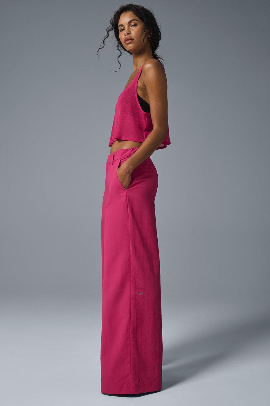 High-Waist Street Smart Trouser - Pink Summer Crush Product Image