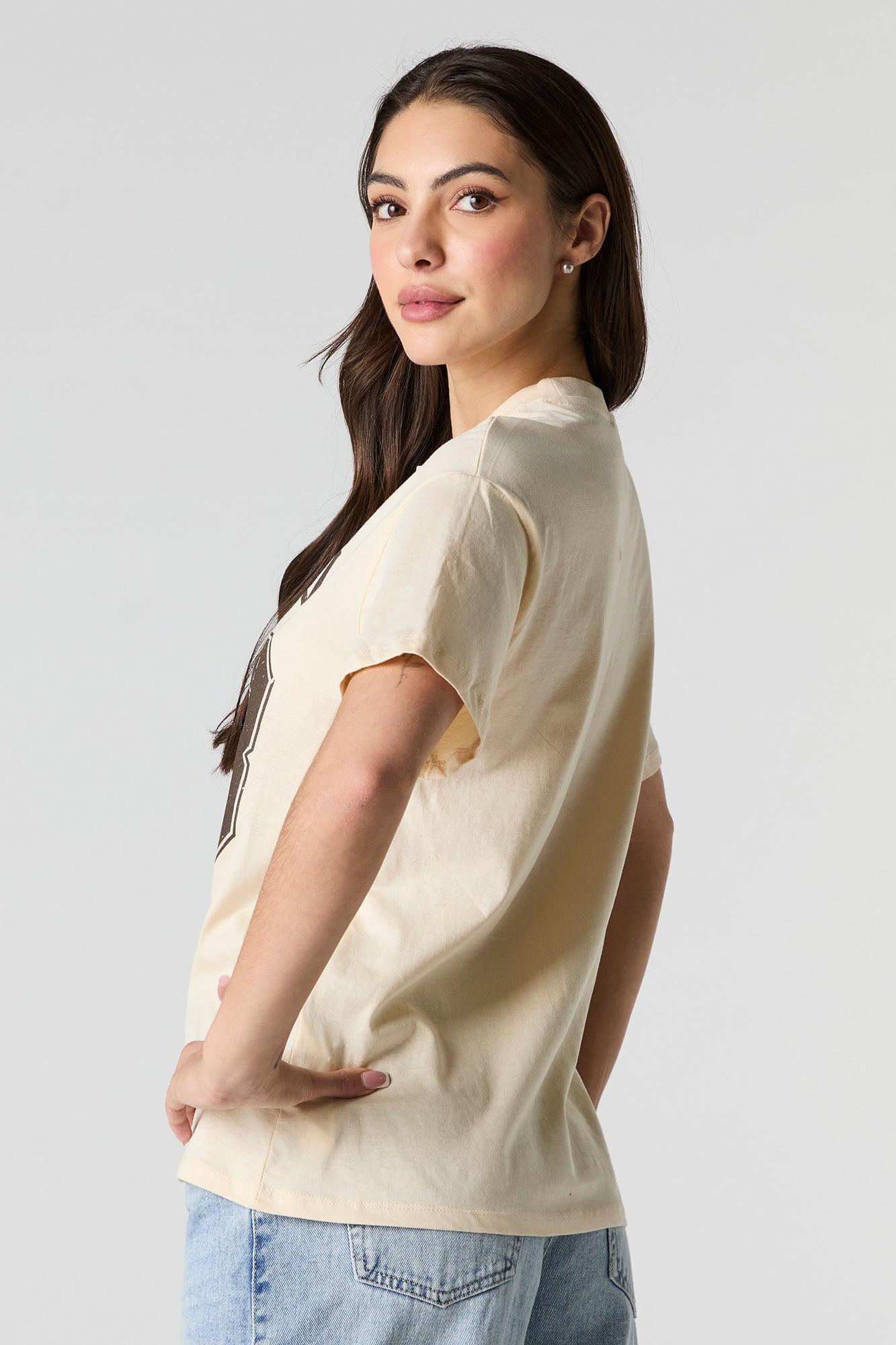 Chicago 33 Graphic Boyfriend T-Shirt Female Product Image