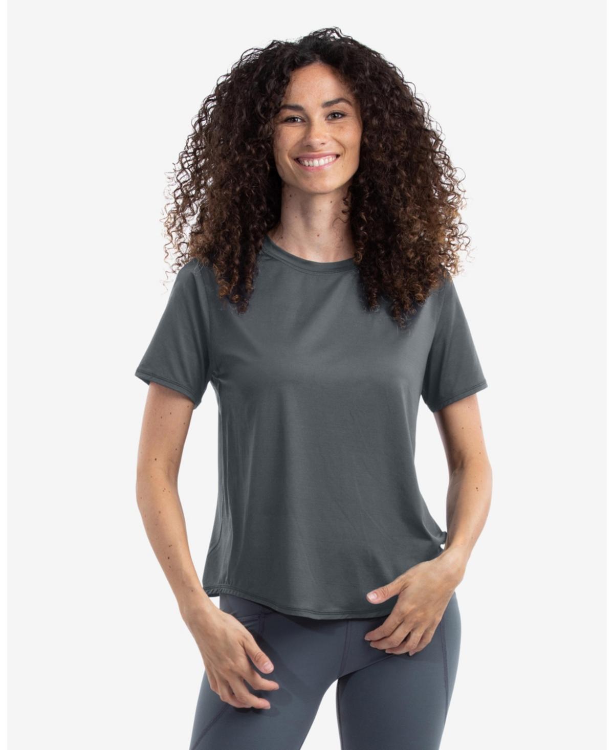 BloqUV Womens Upf 50+ Sun Protective Short Sleeve Crew Product Image