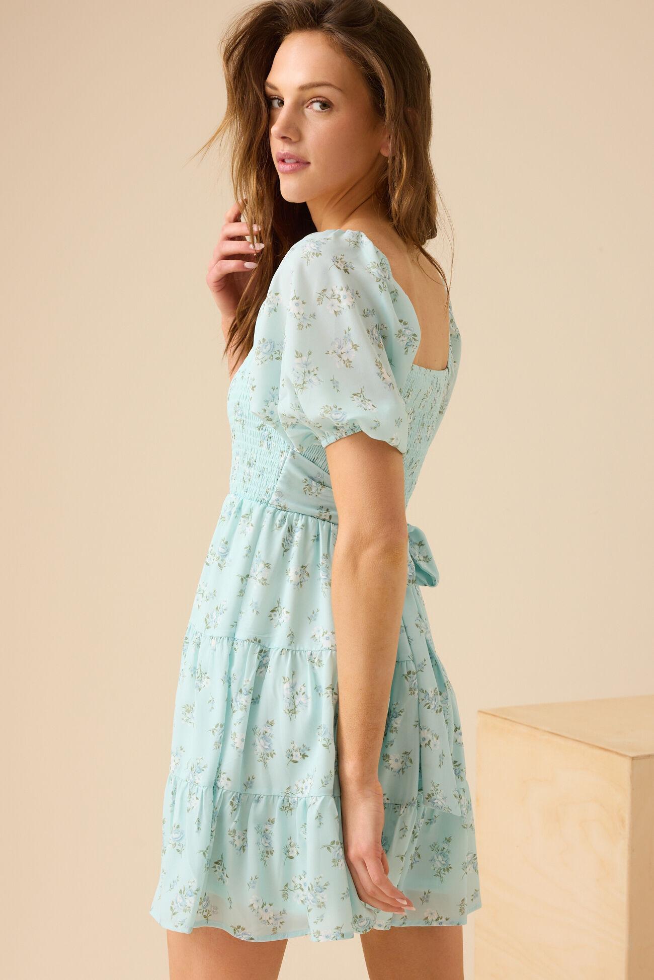 Bethany Floral Mini Dress Product Image