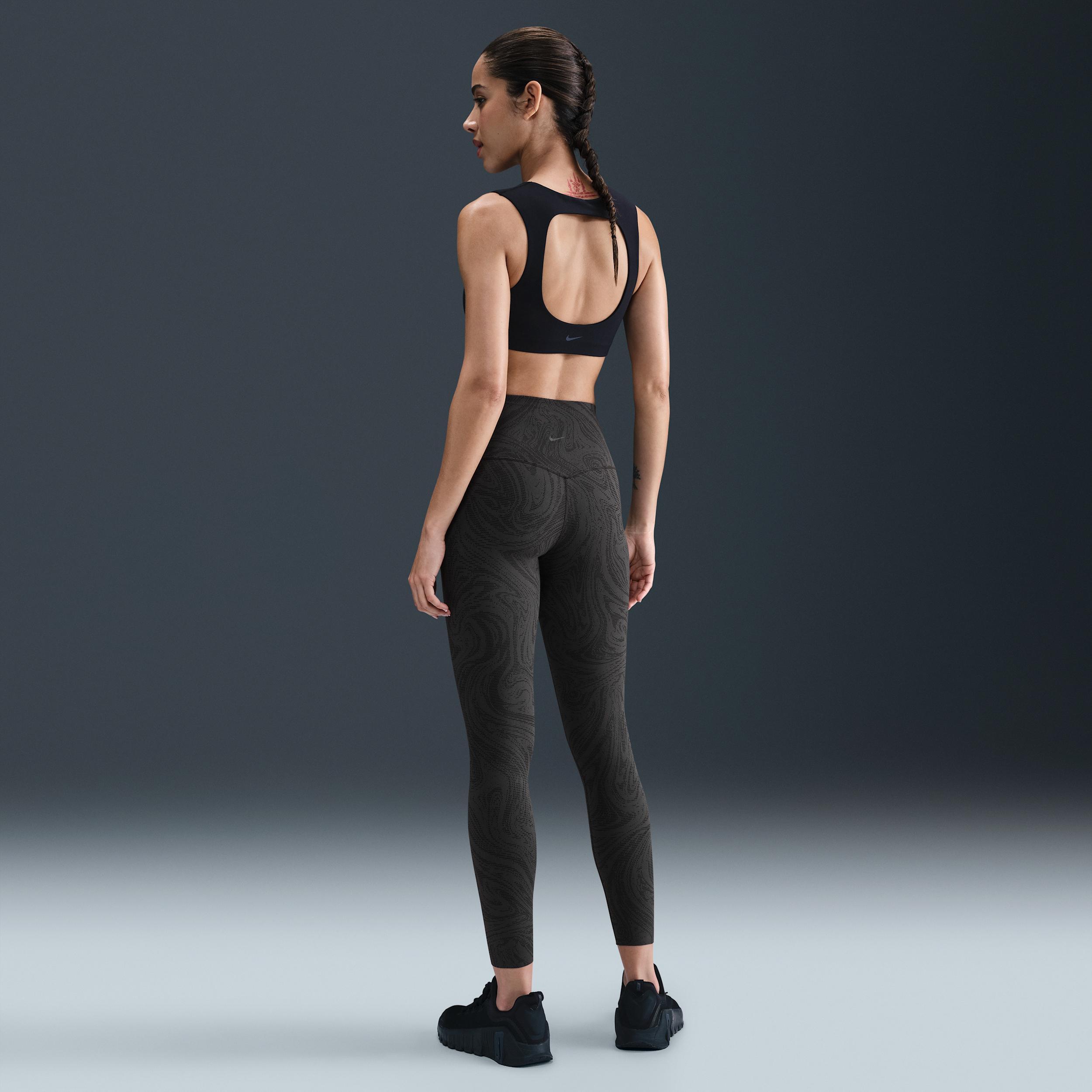 Nike Zenvy Women's High-Waisted 7/8 Printed Leggings Product Image