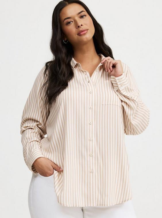 Lizzie Button Up Long Sleeve Shirt Product Image