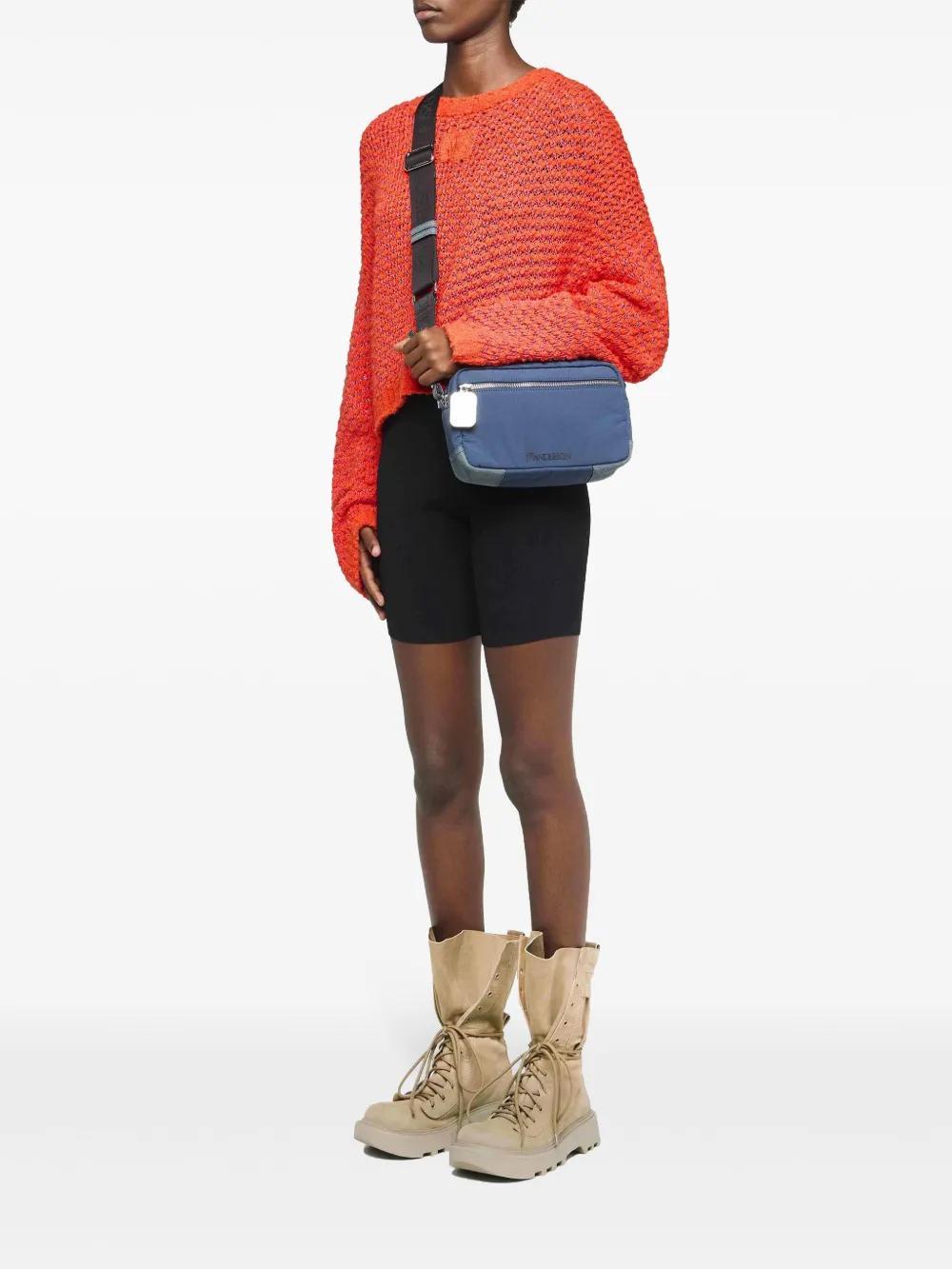 JW ANDERSON Logo Patch Jumper In Orange Product Image