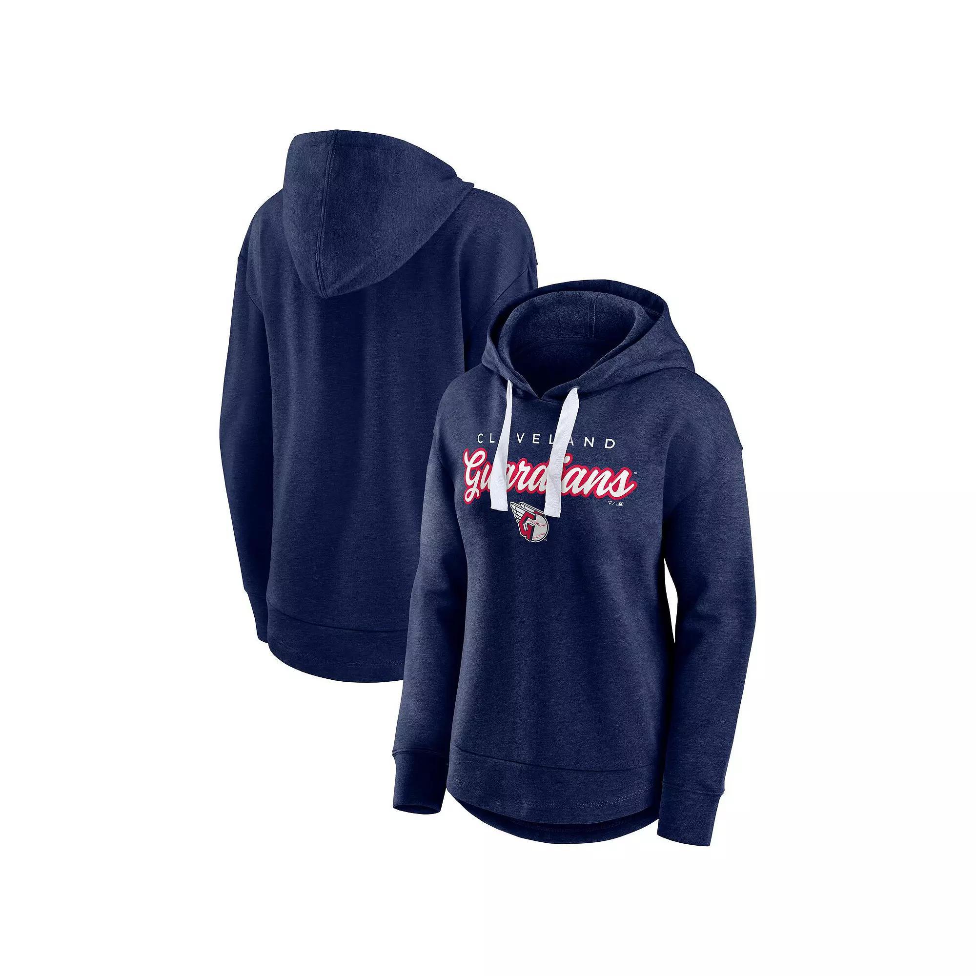 Women's Fanatics Branded Heathered Charcoal Chicago White Sox Set to Fly Pullover Hoodie, Size: Small Product Image