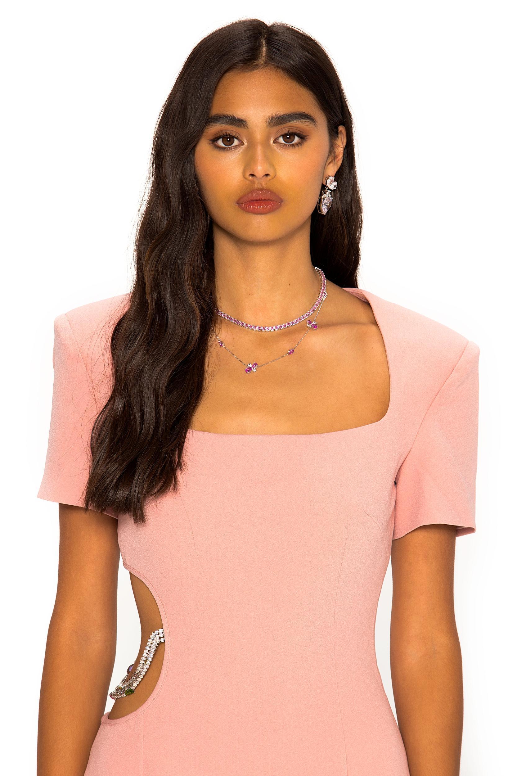 Zoe Dress (Coral) Product Image