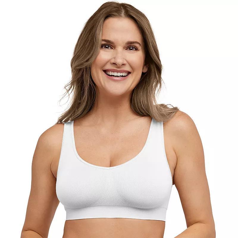 Bali One Smooth U Seamless Bralette DFBRAL, Women's, Size: Small, White Product Image