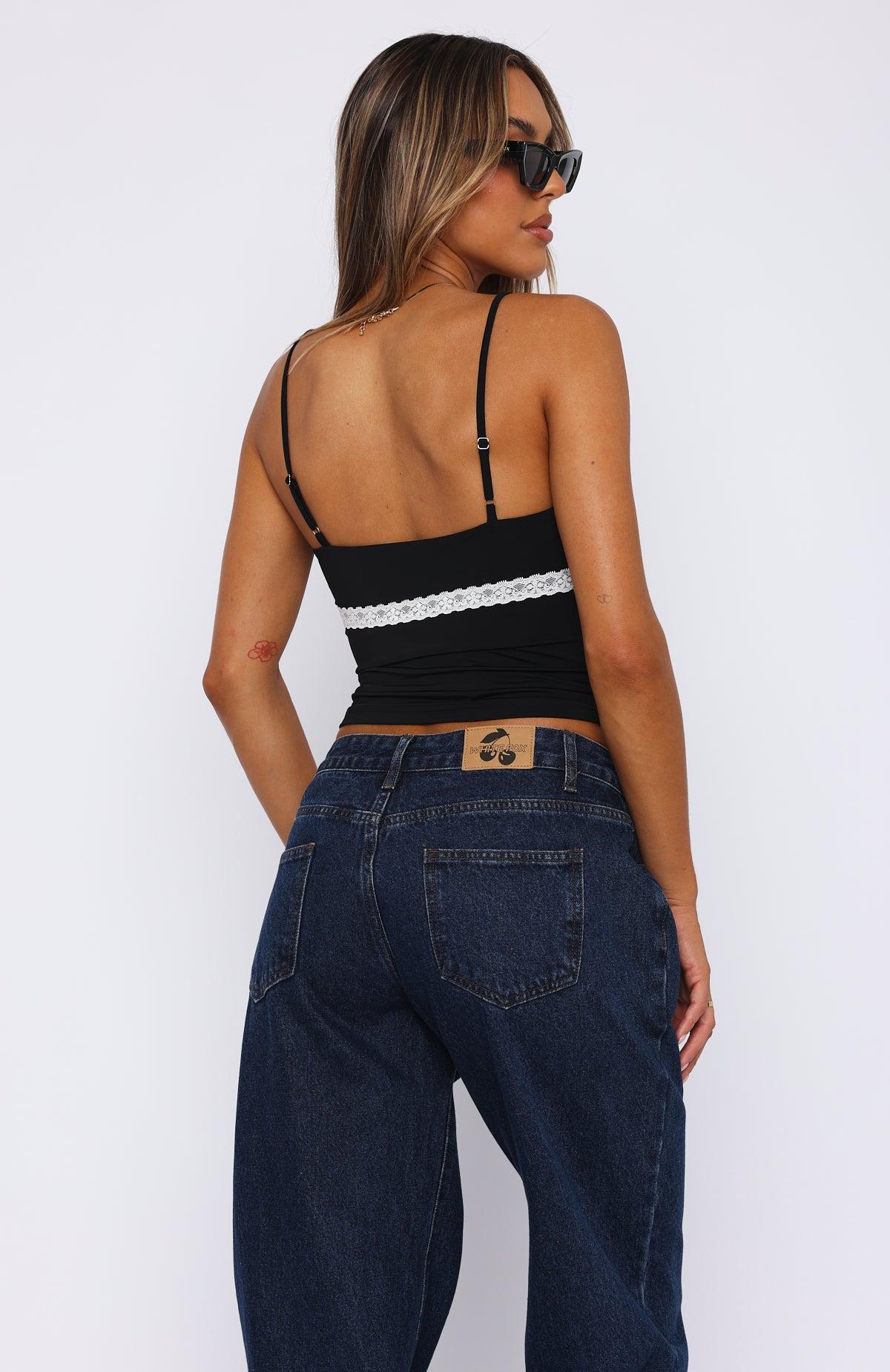 Beautiful Fighter Top Black Product Image