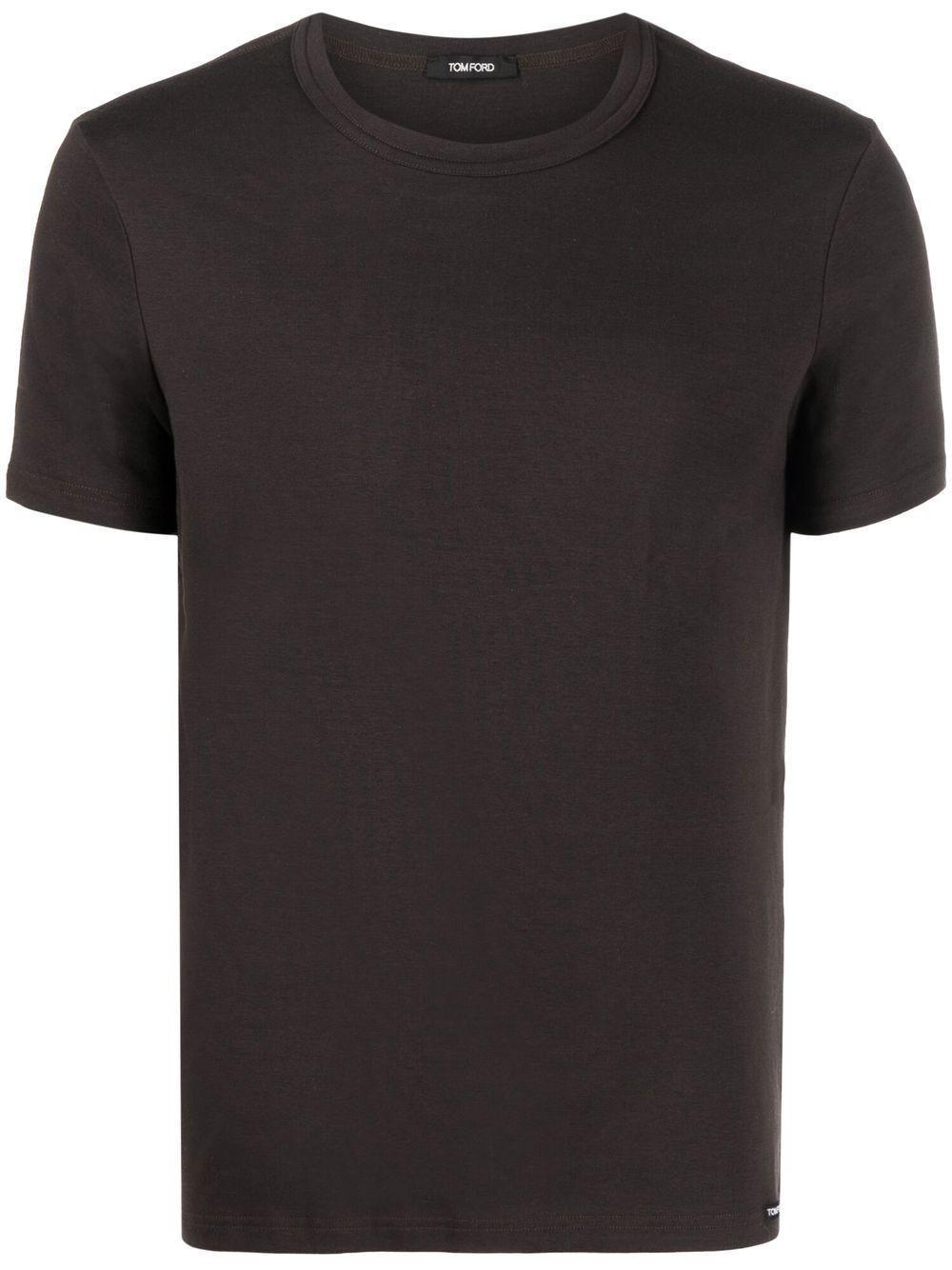 ZEGNA T-shirt In Brown Product Image