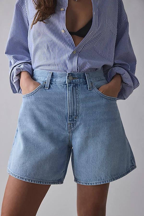 Levis High Rise Baggy Denim Short Womens at Urban Outfitters Product Image